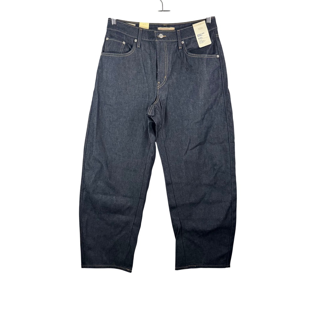 Levi's Baggy Dad Barrel jeans 31 Indigo Denim Jeans Mid Rise 90s boho baggy